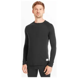 Artilect Boulder 125 Long Sleeve Crew Merino Men's Baselayer - Black