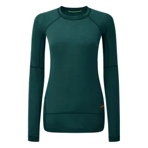 Artilect Boulder 125 Long Sleeve Crew Merino Women's Baselayer - Scarab