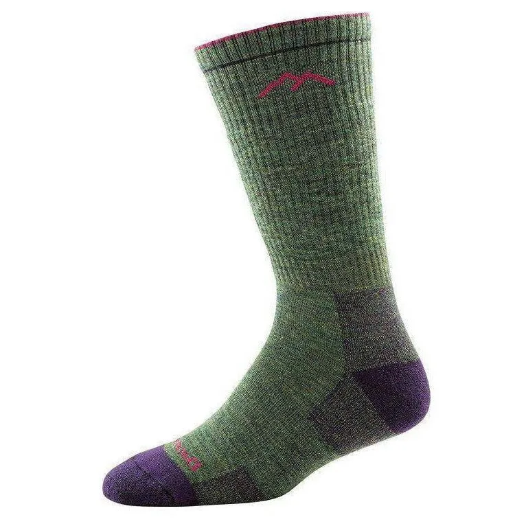 Darn Tough 1907 Womens Hiker Boot Cushion Sock - Moss Heather