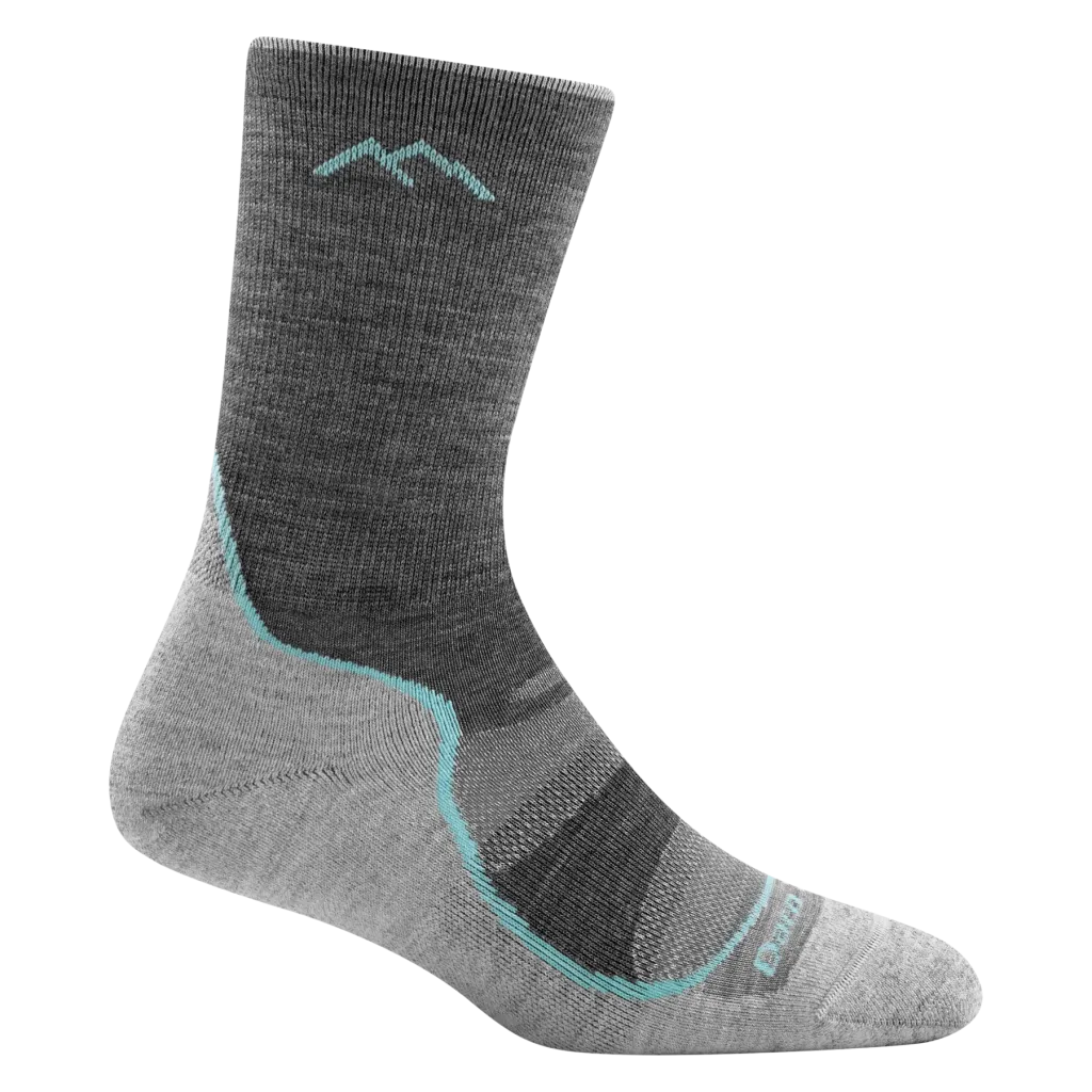 Darn Tough 1967 Women's Light Hiker Micro Crew Lightweight Hiking Sock