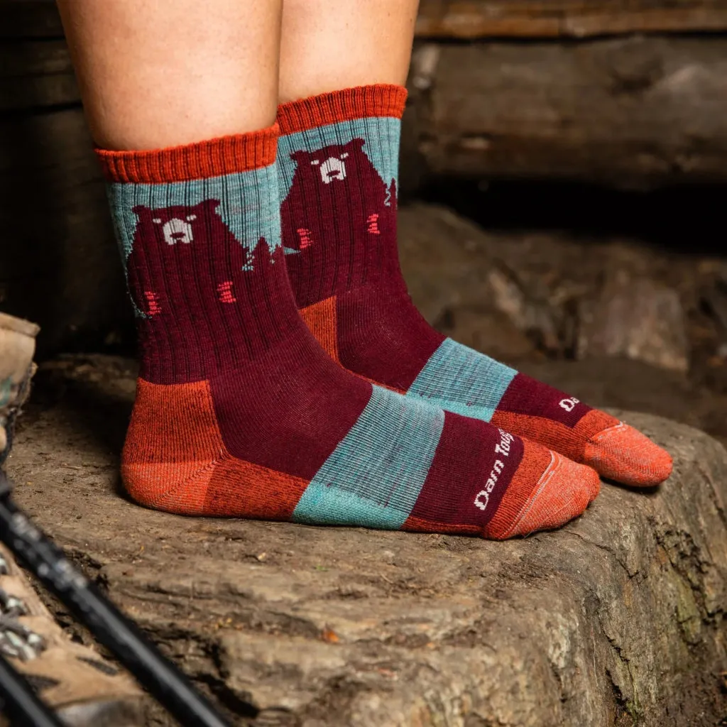 Darn Tough 1970 Women's Bear Town Micro Crew Lightweight Hiking Sock