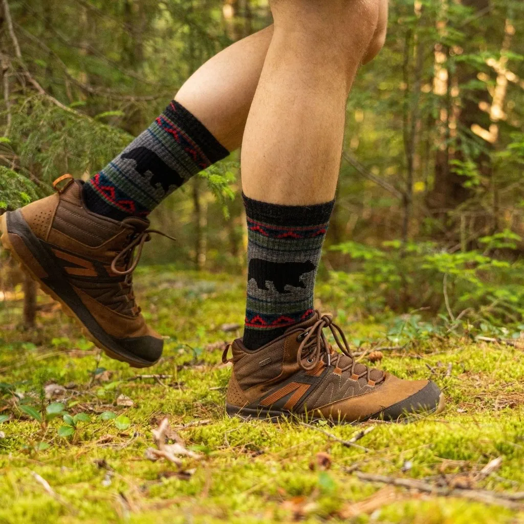 Darn Tough 1980 Men's VanGrizzle Boot Midweight Hiking Socks
