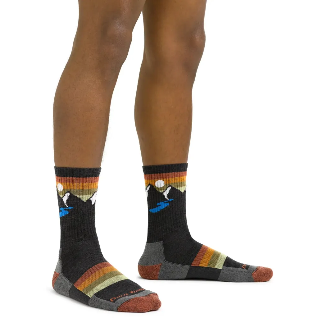 Darn Tough 1997 Men's Sunset Ridge Micro Crew Lightweight Hiking Sock