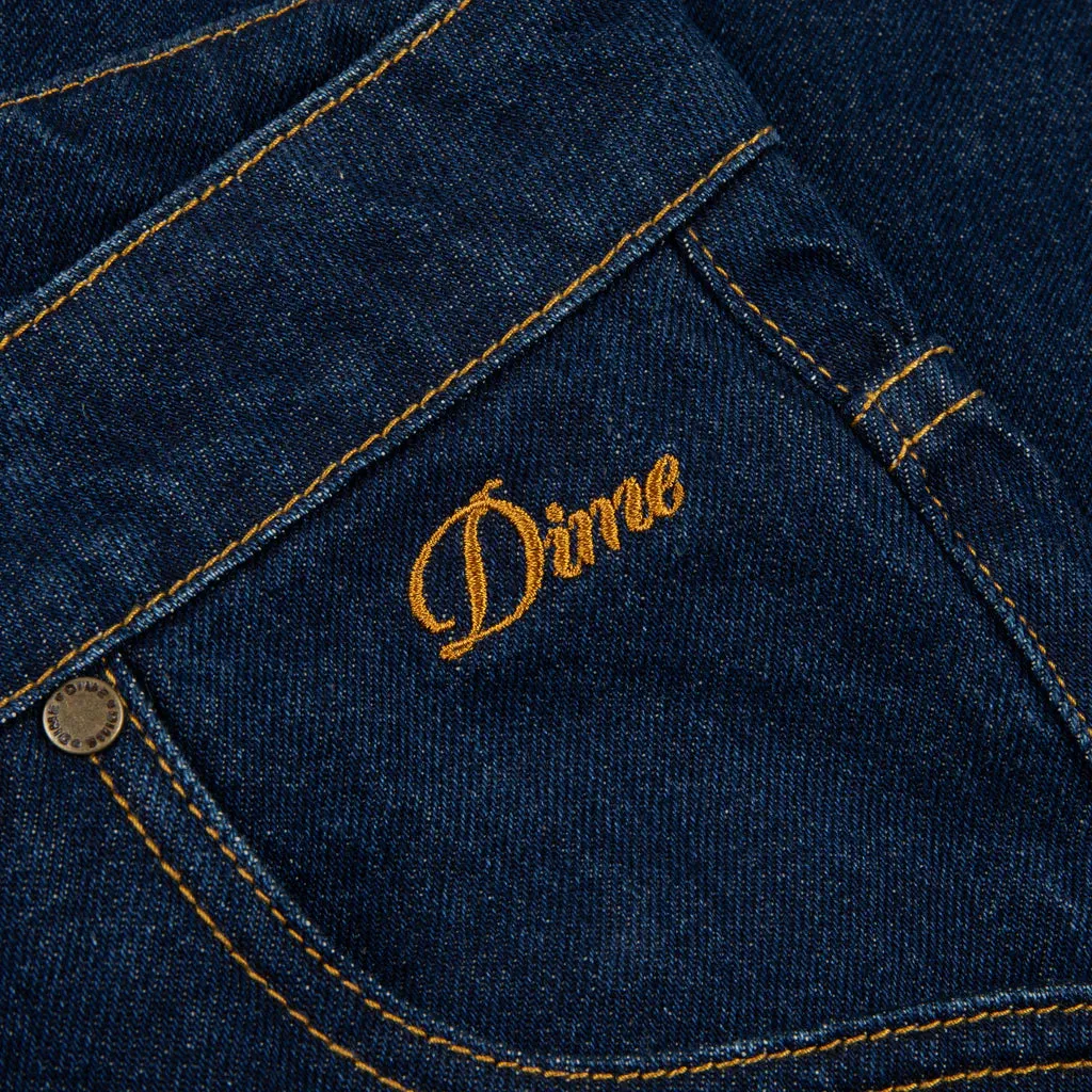DIME - CLASSIC RELAXED DENIM PANTS INDIGO