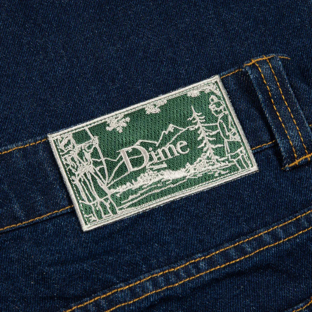 DIME - CLASSIC RELAXED DENIM PANTS INDIGO
