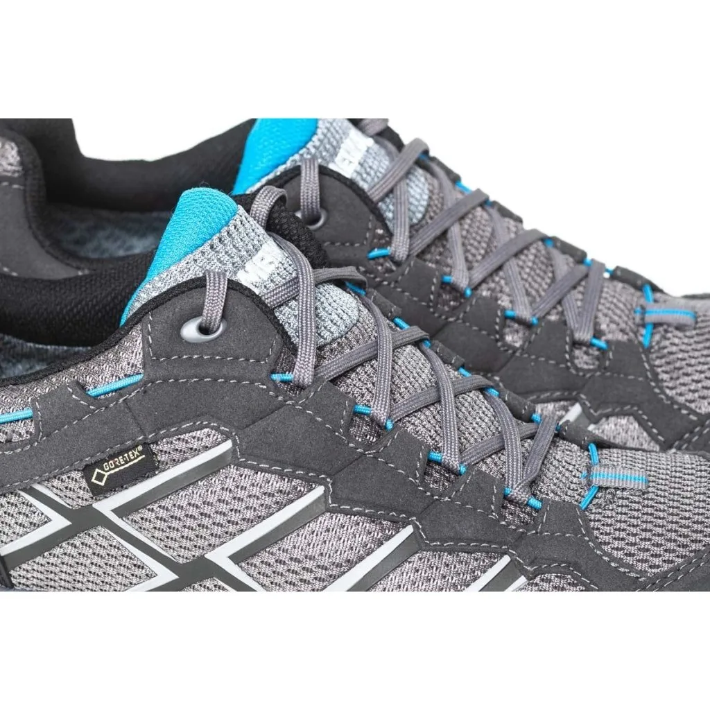 Meindl Activo GTX Wide Fit Walking Shoes - Anthracite/Ocean