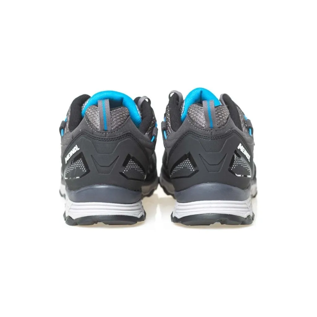 Meindl Activo GTX Wide Fit Walking Shoes - Anthracite/Ocean