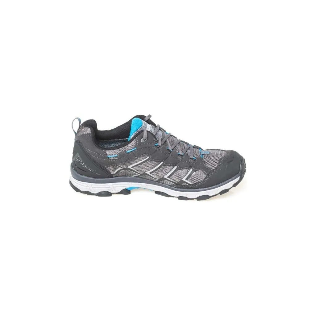 Meindl Activo GTX Wide Fit Walking Shoes - Anthracite/Ocean