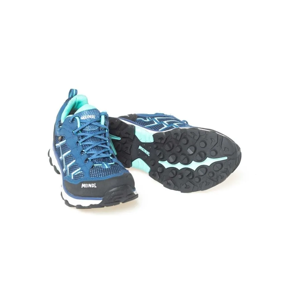 Meindl Activo Lady GTX Wide Fit Walking Shoes - Blue/Mint