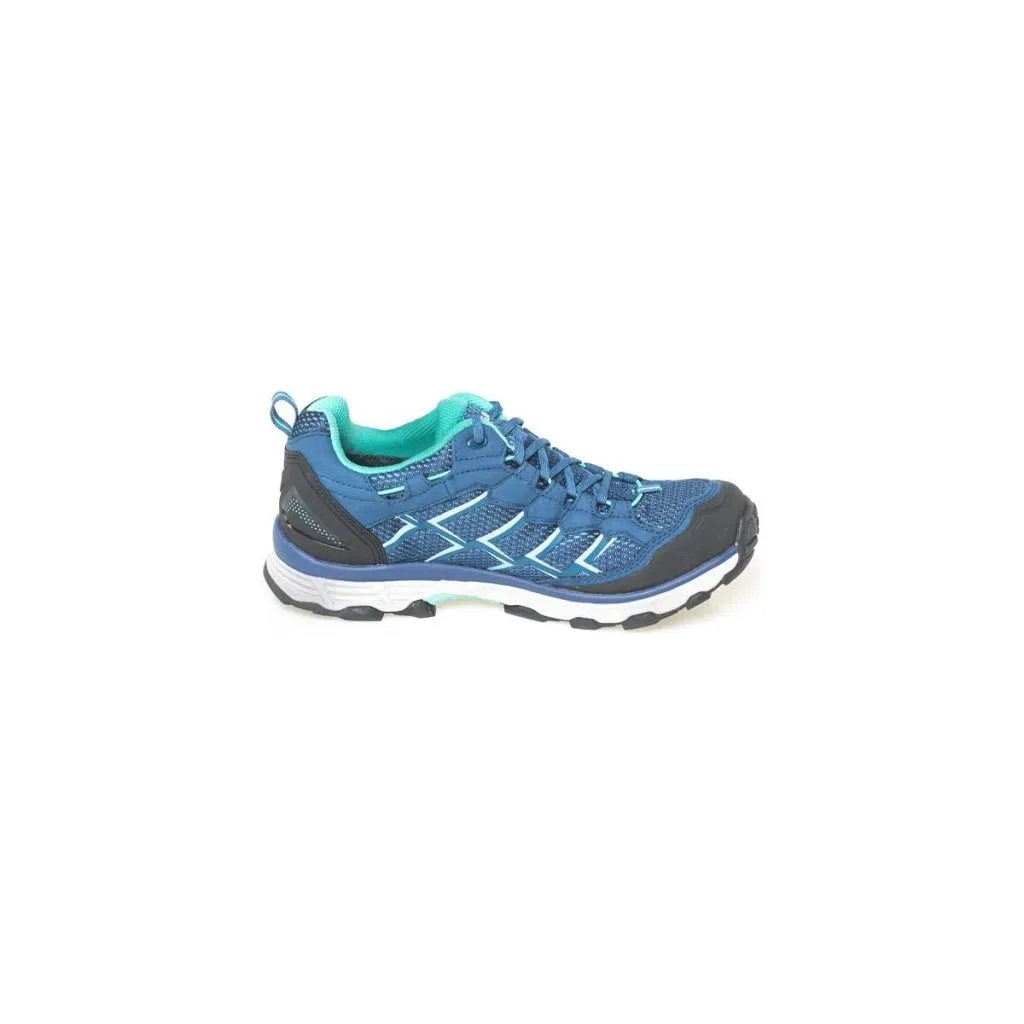 Meindl Activo Lady GTX Wide Fit Walking Shoes - Blue/Mint