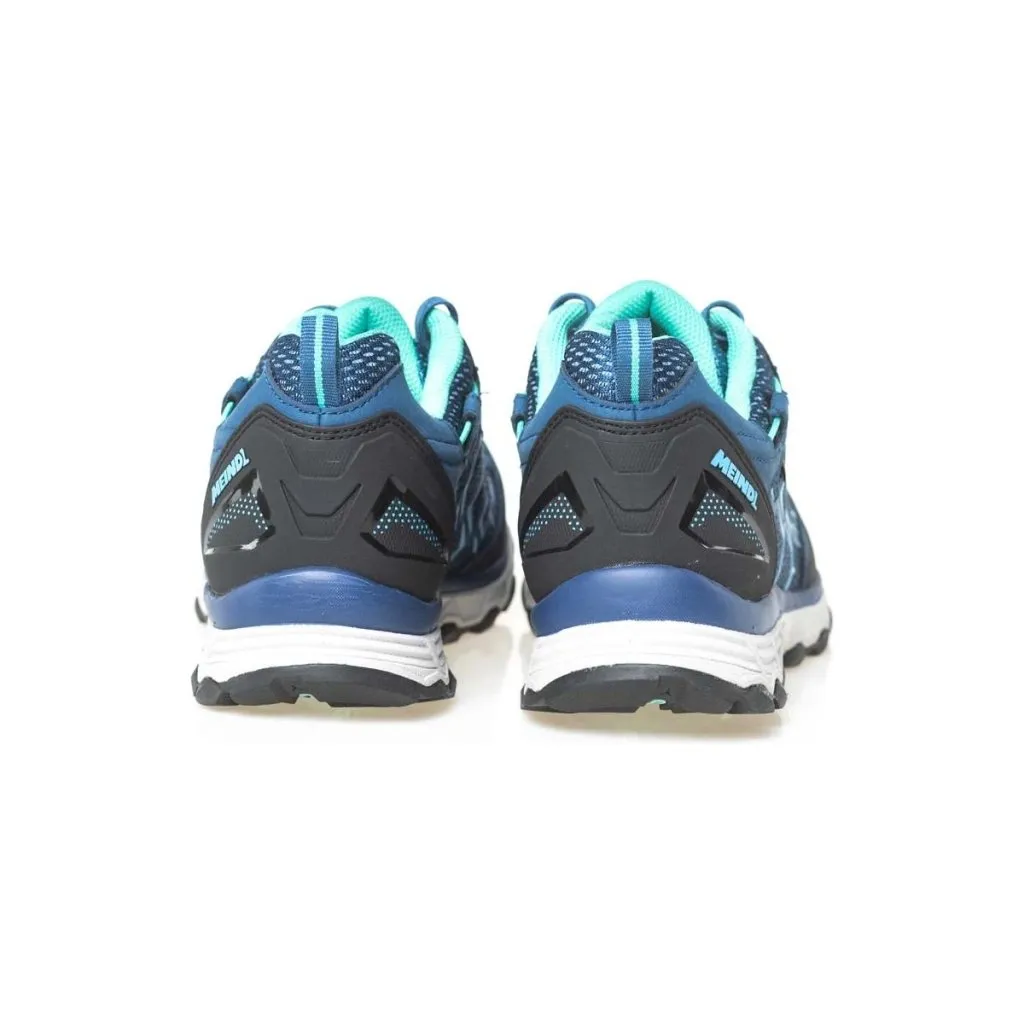 Meindl Activo Lady GTX Wide Fit Walking Shoes - Blue/Mint
