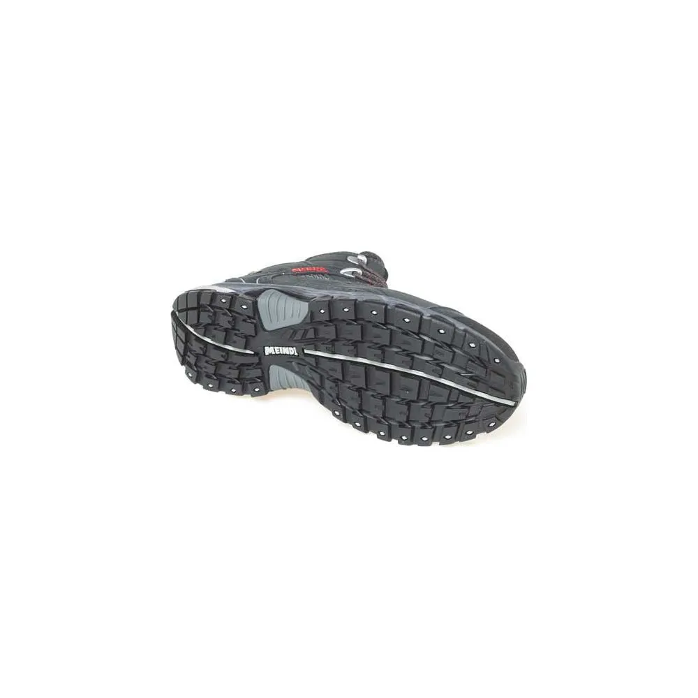 Meindl Journey Mid GTX Mens Wide Fit Walking Boots - Anthracite/Red