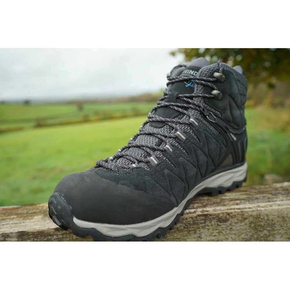 Meindl Mondello Mid GTX Wide Fit Walking Boots - Black/Anthracite