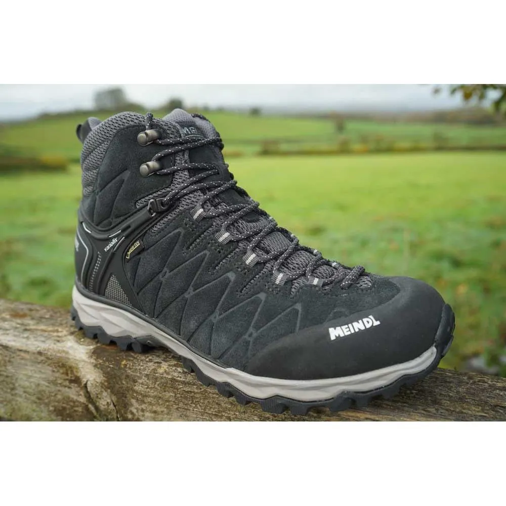Meindl Mondello Mid GTX Wide Fit Walking Boots - Black/Anthracite