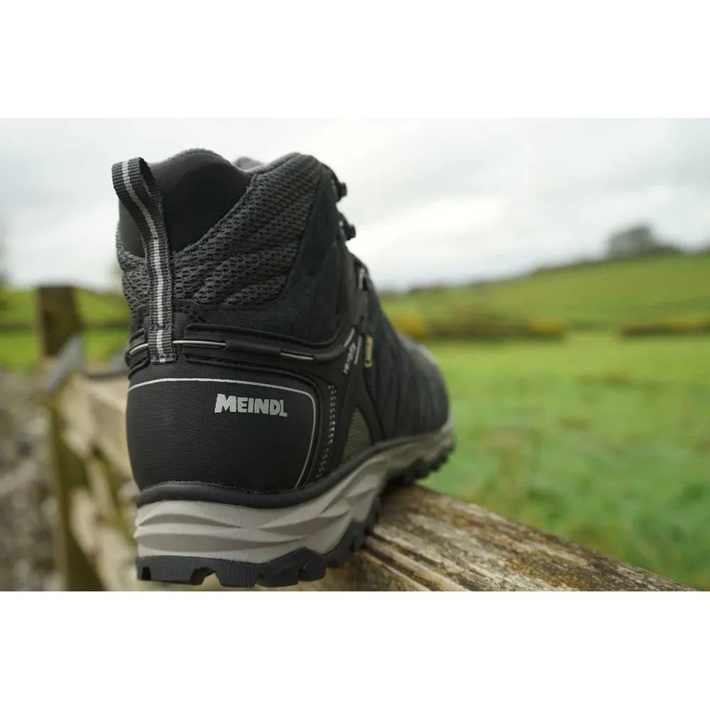 Meindl Mondello Mid GTX Wide Fit Walking Boots - Black/Anthracite