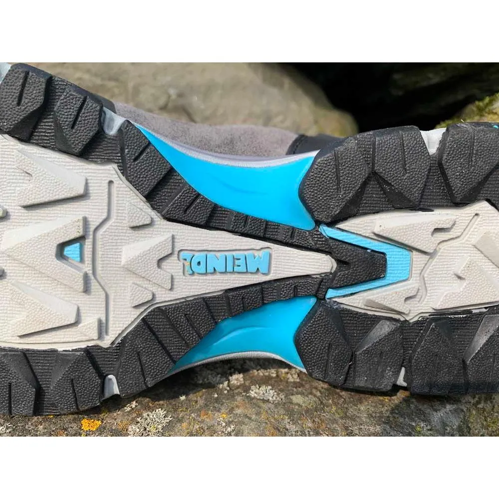 Meindl Ontario Lady GTX Walking Shoes - Grey/Sky Blue