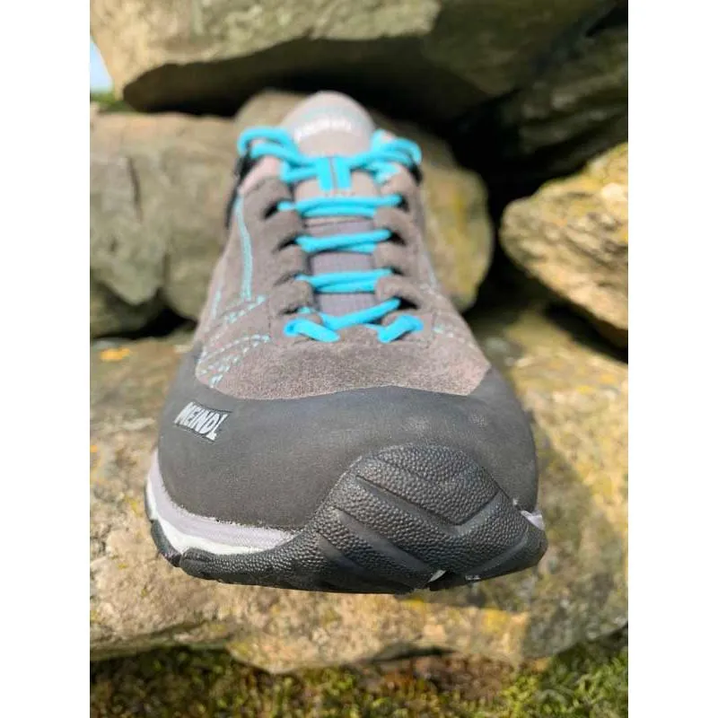 Meindl Ontario Lady GTX Walking Shoes - Grey/Sky Blue