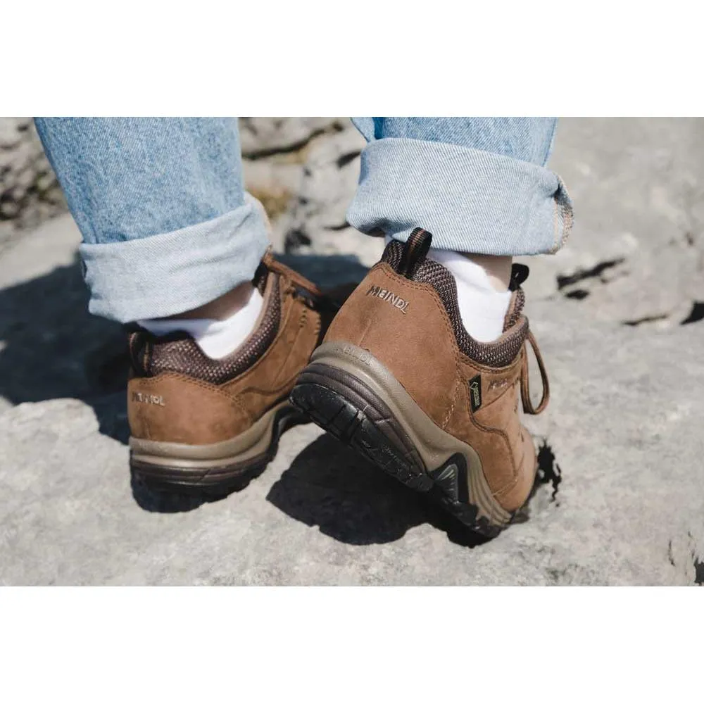 Meindl Philadelphia Lady GTX Wide Fit Walking Shoes - Brown