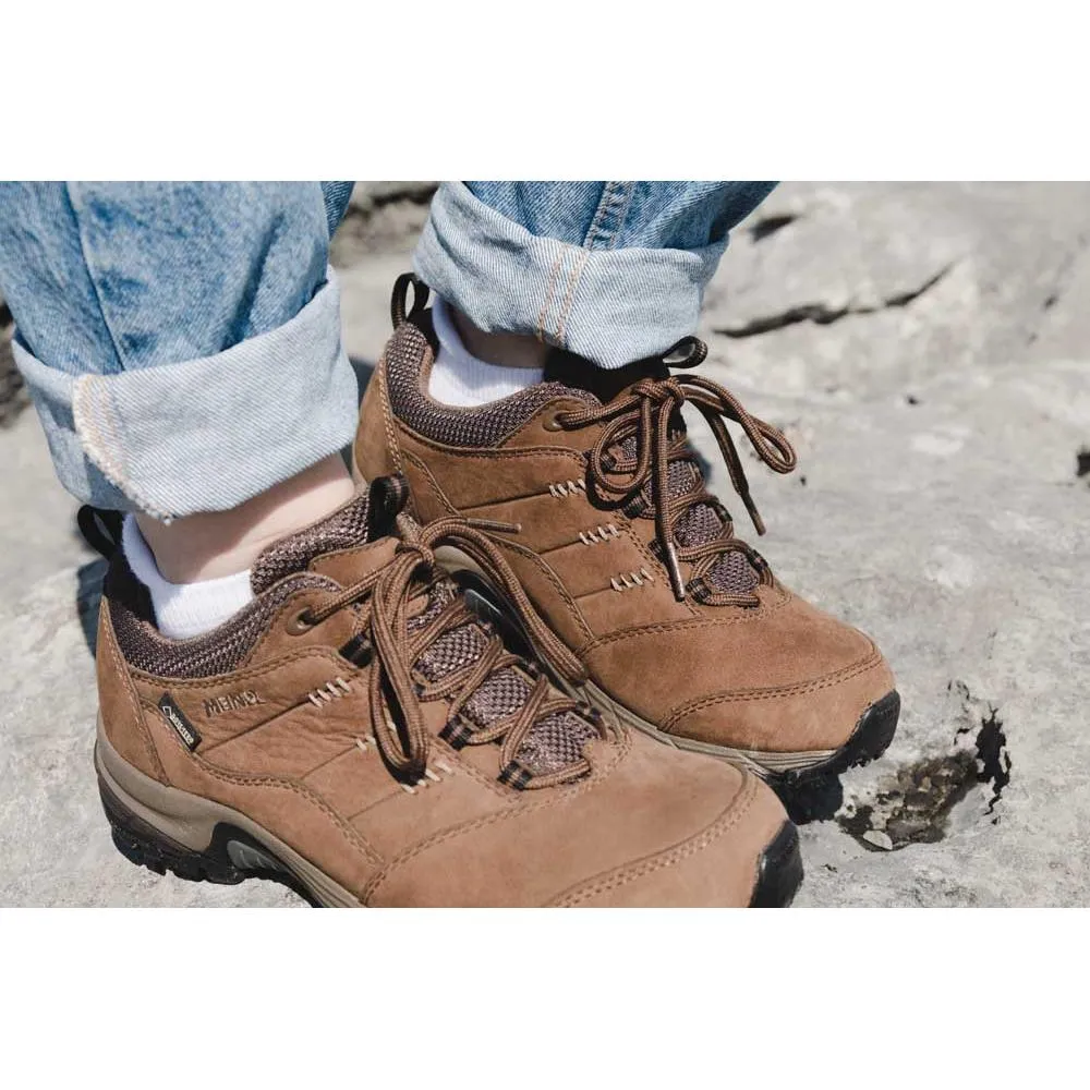 Meindl Philadelphia Lady GTX Wide Fit Walking Shoes - Brown