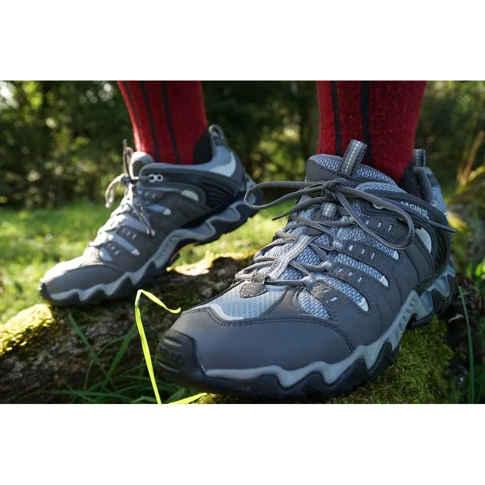 Meindl Respond Lady GTX Walking Shoes - Light Grey/Sky
