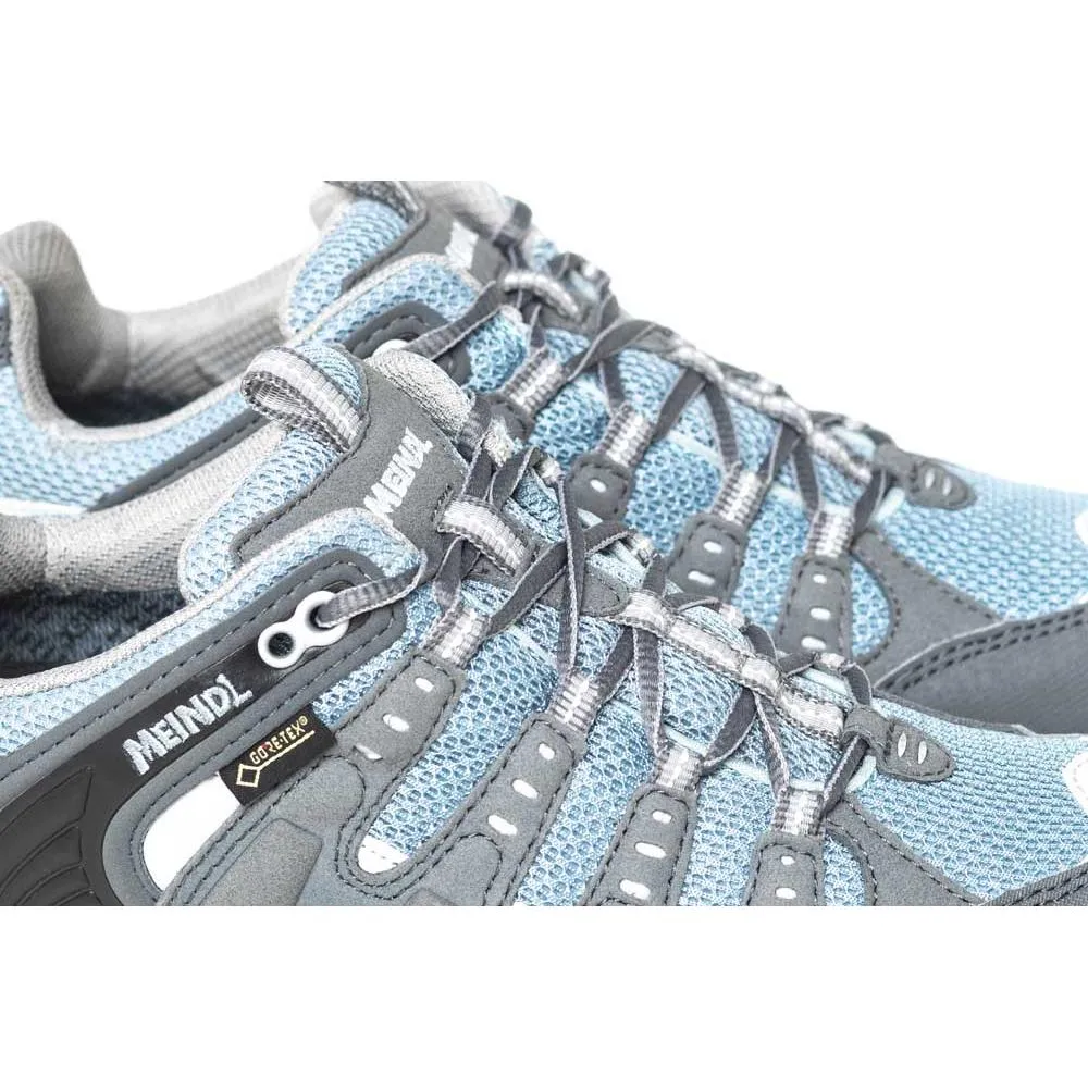 Meindl Respond Lady GTX Walking Shoes - Light Grey/Sky