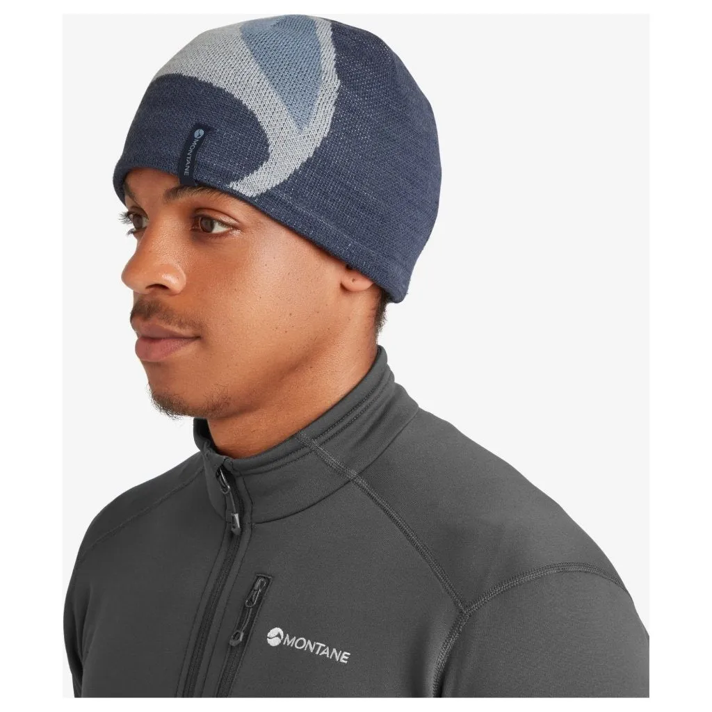 Montane Logo Beanie Hat - Eclipse Blue (2023)