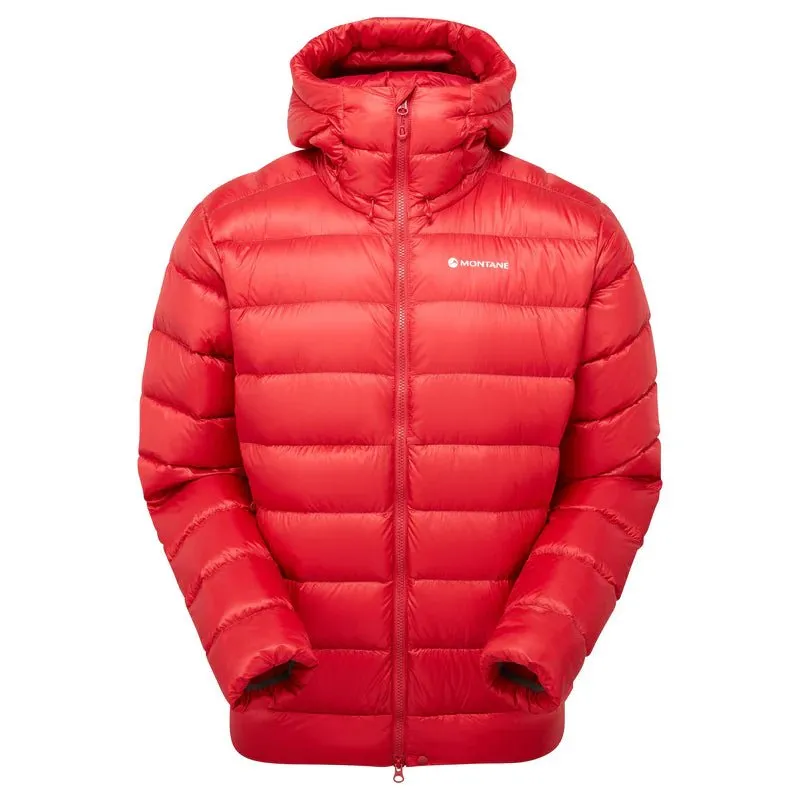 Montane Men's Anti-Freeze XT Hooded Down Jacket - Acer Red
