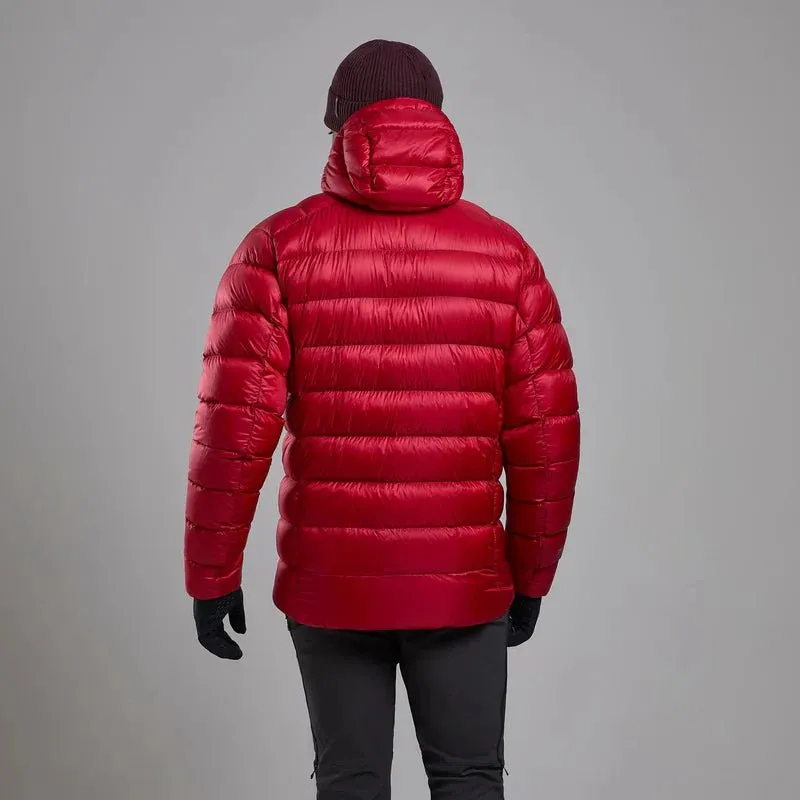 Montane Men's Anti-Freeze XT Hooded Down Jacket - Acer Red