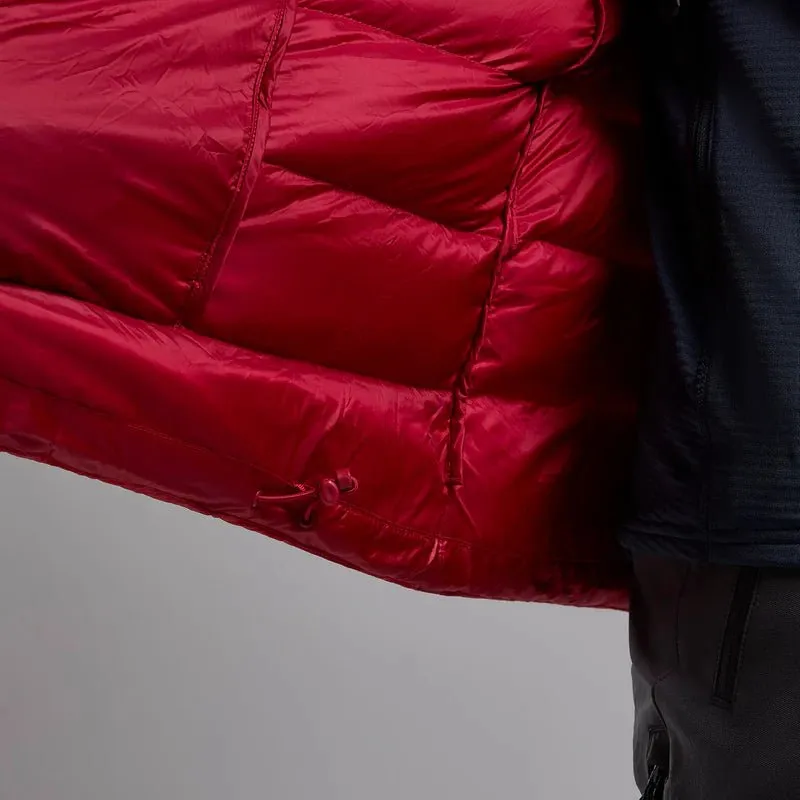 Montane Men's Anti-Freeze XT Hooded Down Jacket - Acer Red