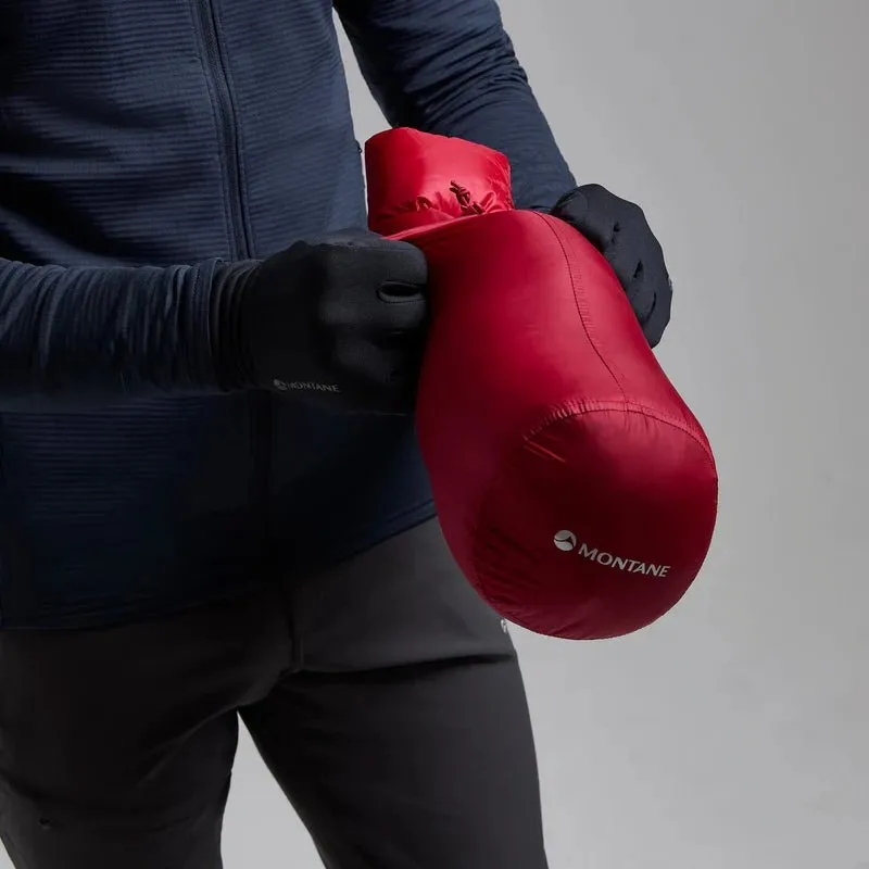 Montane Men's Anti-Freeze XT Hooded Down Jacket - Acer Red