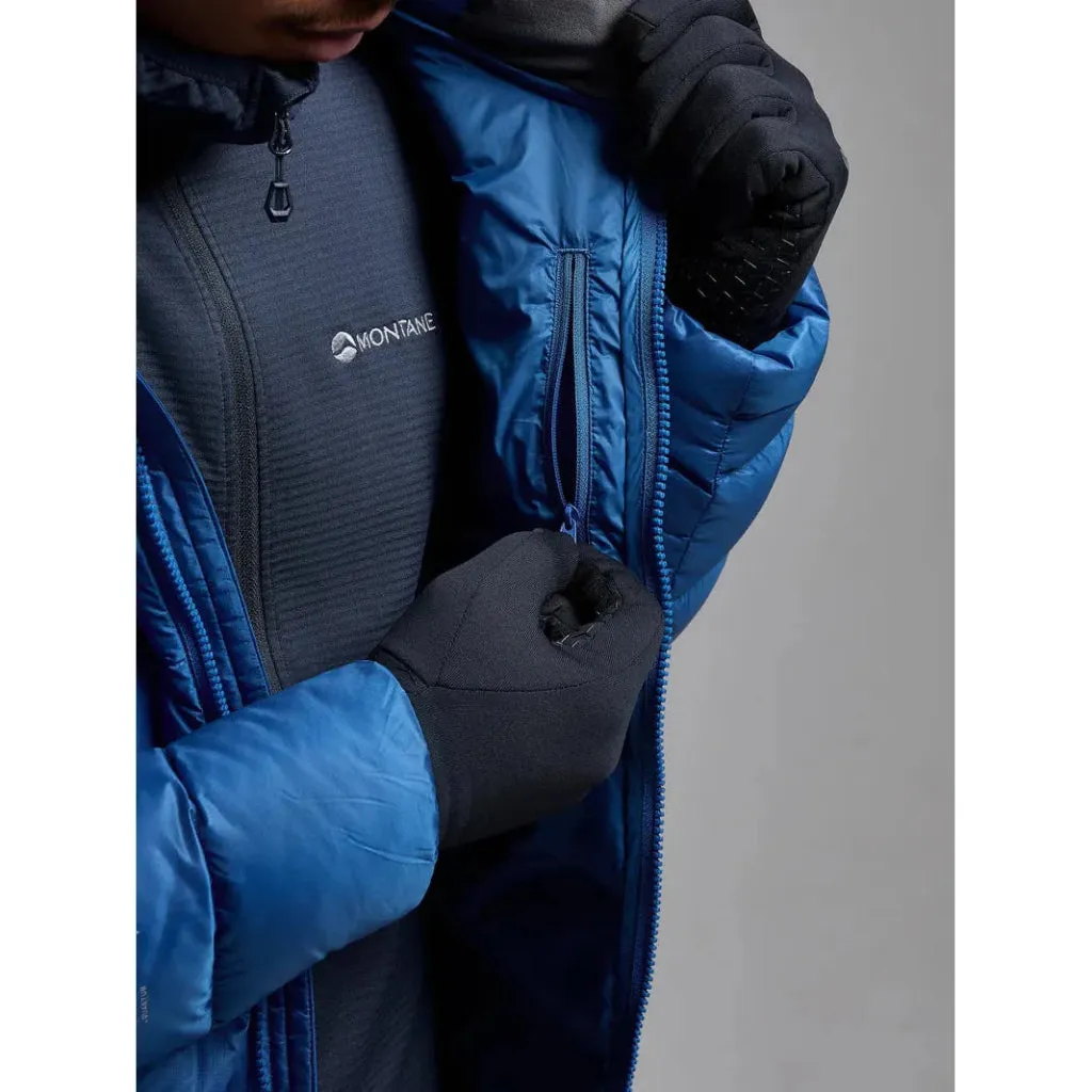 Montane Men's Anti-Freeze XT Hooded Down Jacket - Neptune Blue