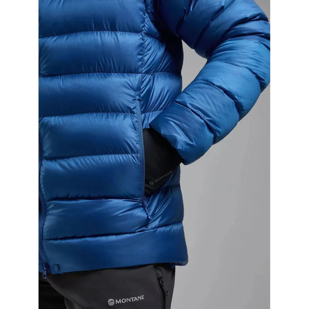 Montane Men's Anti-Freeze XT Hooded Down Jacket - Neptune Blue