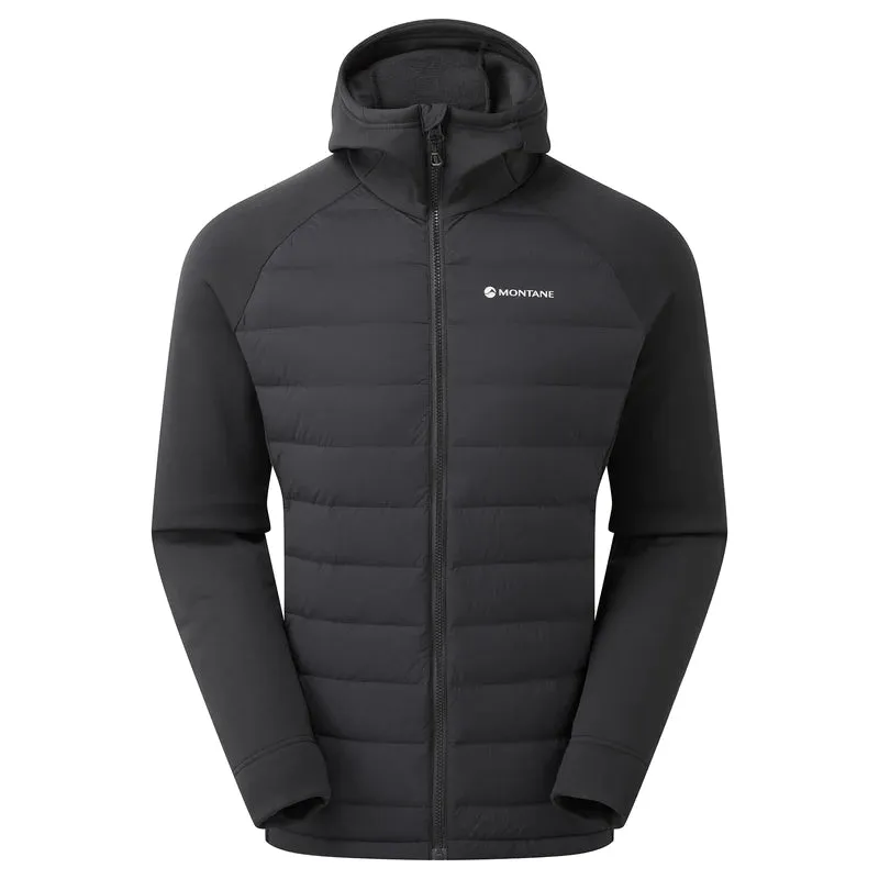 Montane Men's Composite Hooded Down Jacket - Black