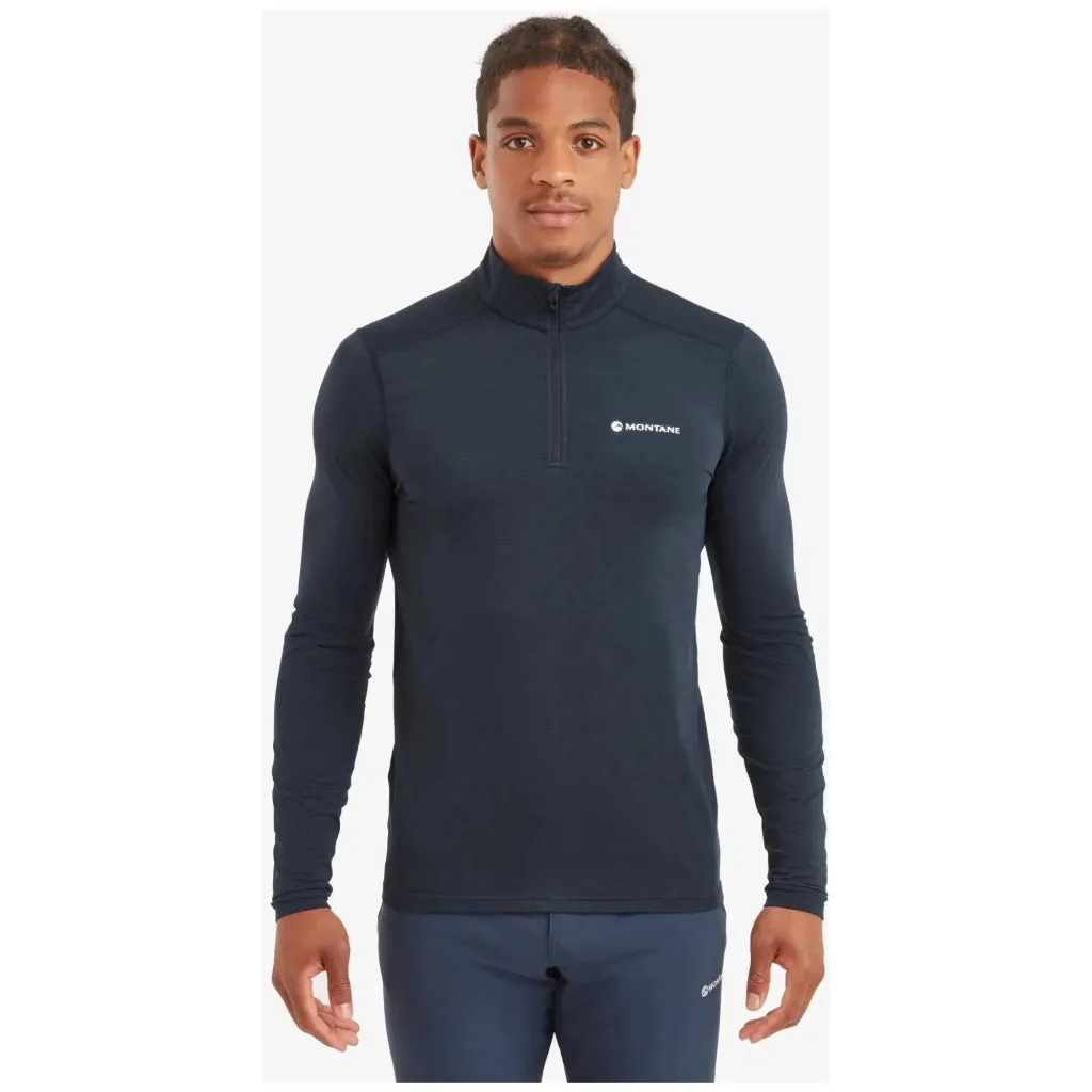 Montane Men's Dart XT Zip Neck - Eclipse Blue