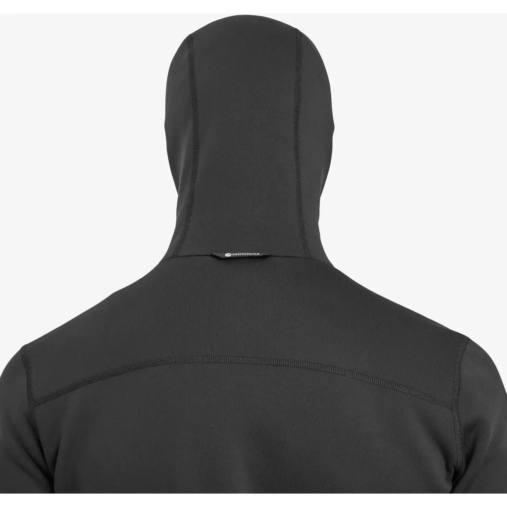 Montane Men's Fury Hooded Fleece Jacket - Black