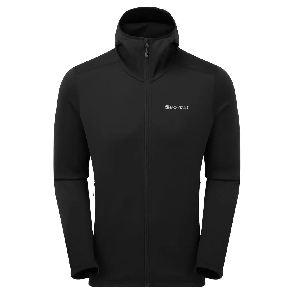 Montane Men's Fury Hooded Fleece Jacket - Black