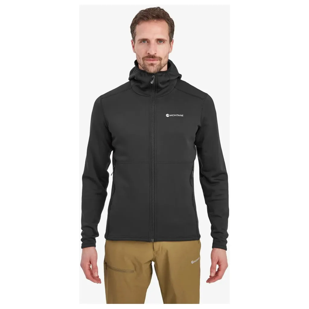 Montane Men's Fury Hooded Fleece Jacket - Black