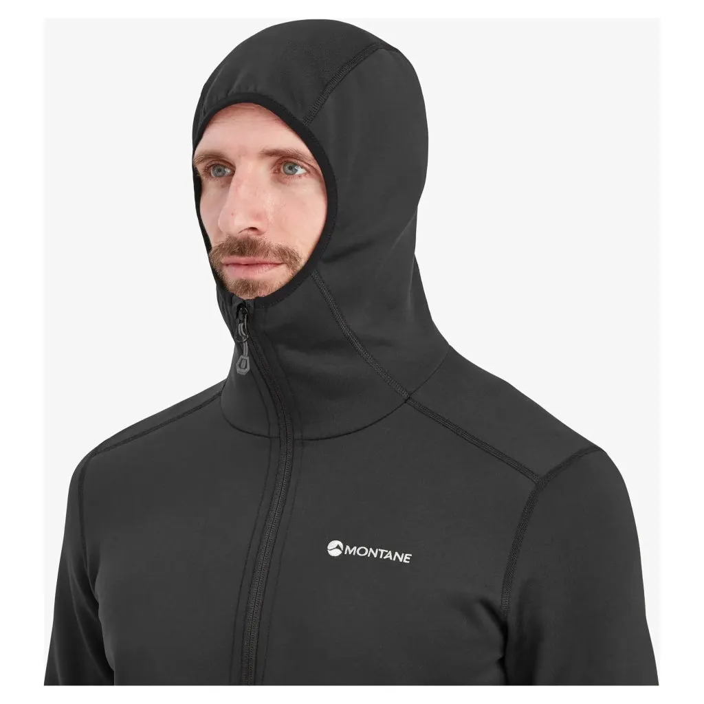Montane Men's Fury Hooded Fleece Jacket - Black