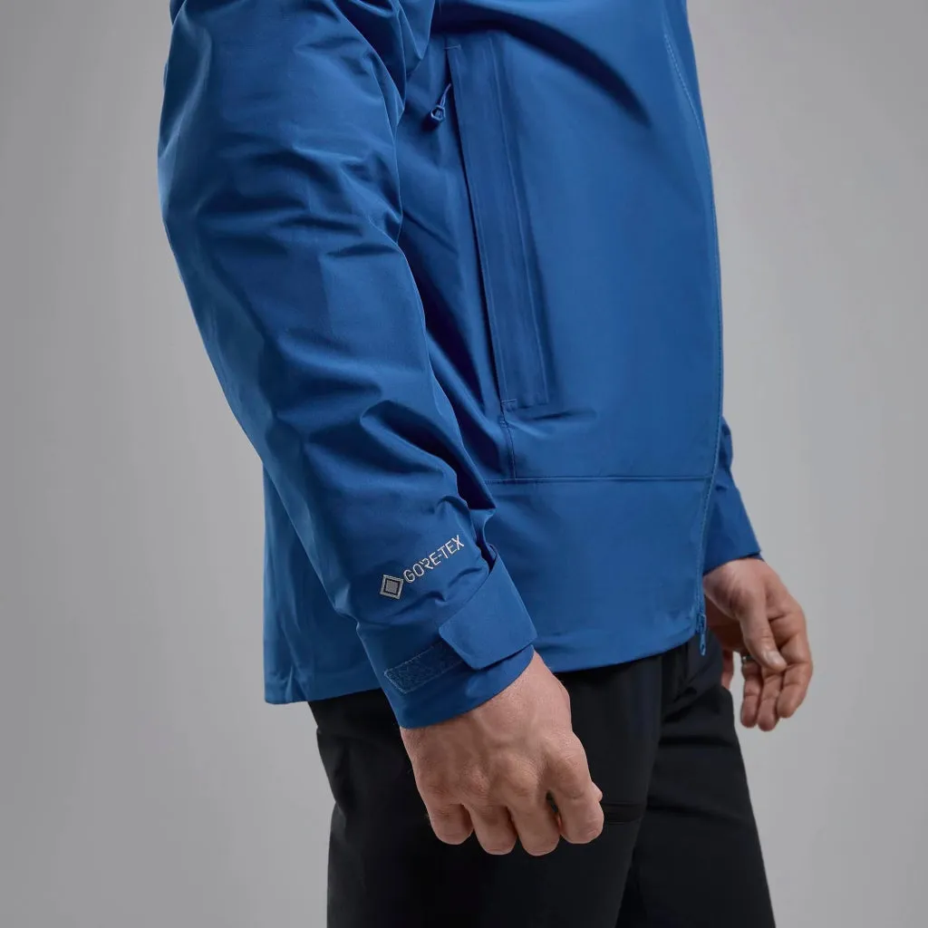 Montane Men's Phase Waterproof Jacket - Neptune Blue