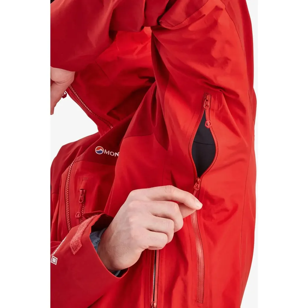 Montane Men's Phase XPD GTX Waterproof Jacket - Adrenaline Red