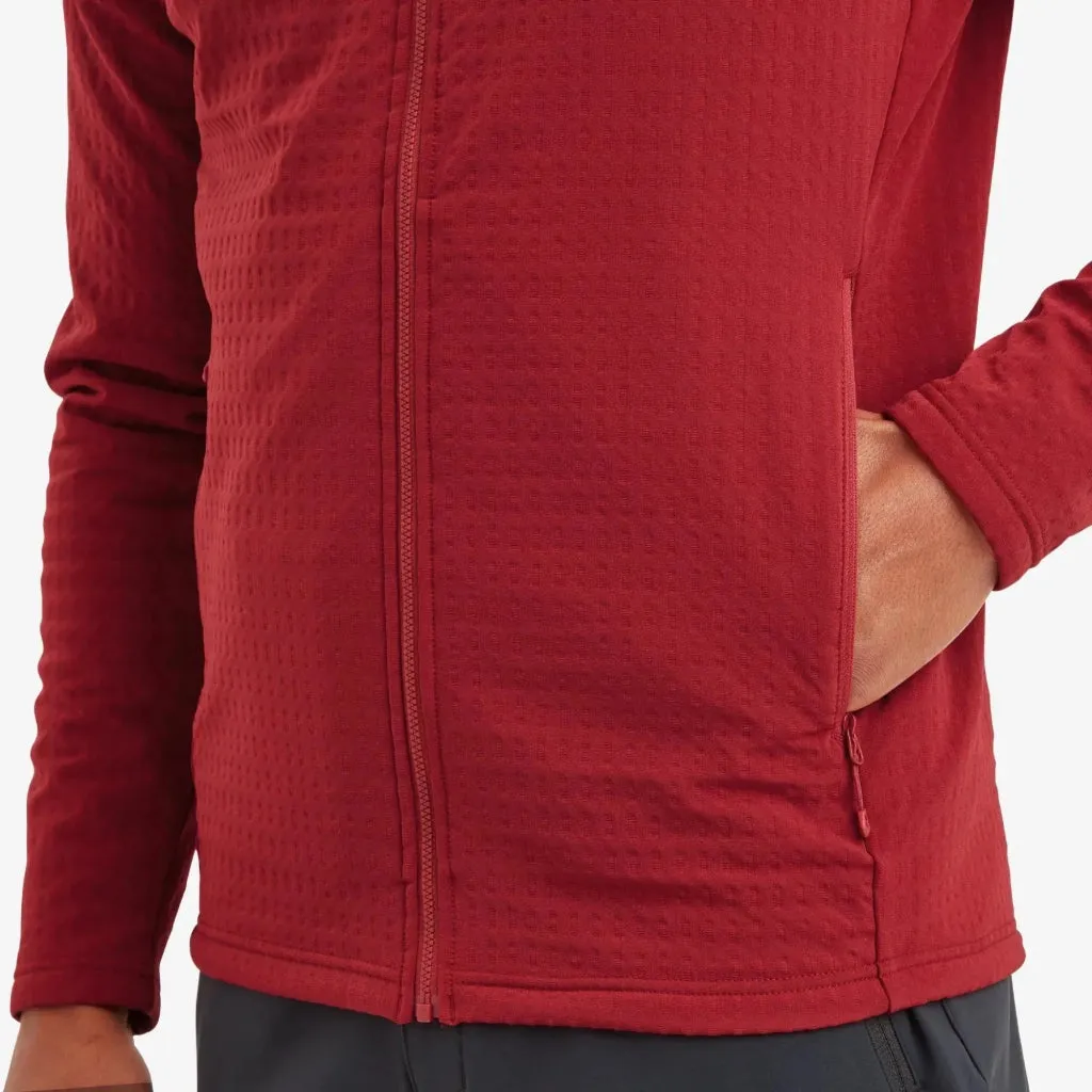 Montane Men's Protium XT Hooded Fleece Jacket - Acer Red