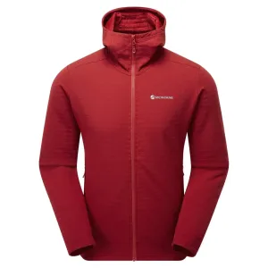 Montane Men's Protium XT Hooded Fleece Jacket - Acer Red