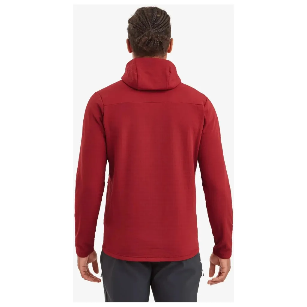 Montane Men's Protium XT Hooded Fleece Jacket - Acer Red