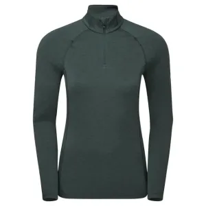 Montane Women's Dart XT Zip Neck - Deep Forest