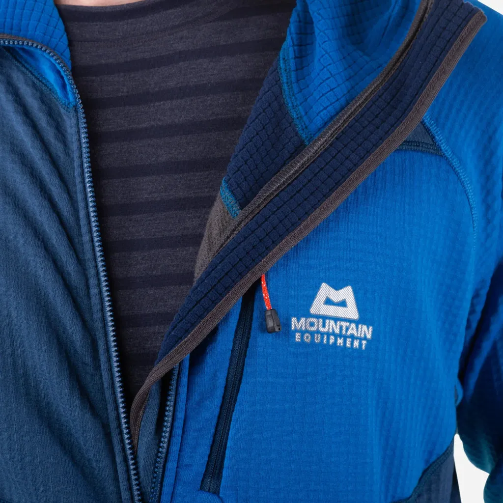 Mountain Equipment Eclipse Hooded Men's Jacket - Medieval/Cardinal