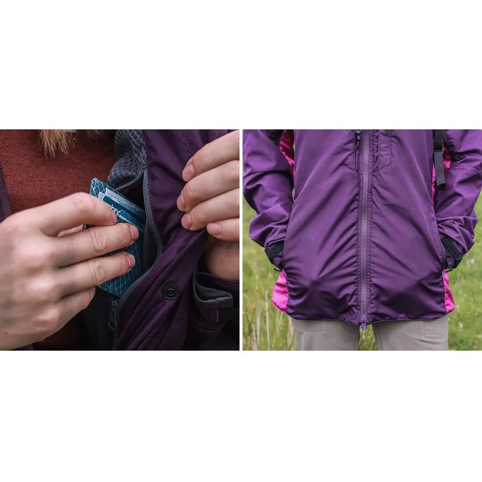 Paramo Alta III  Women's Waterproof Jacket - Outback Red/Wine