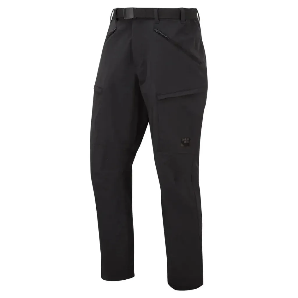 Sprayway Compass Versa Men's Softshell Walking Trousers - Black