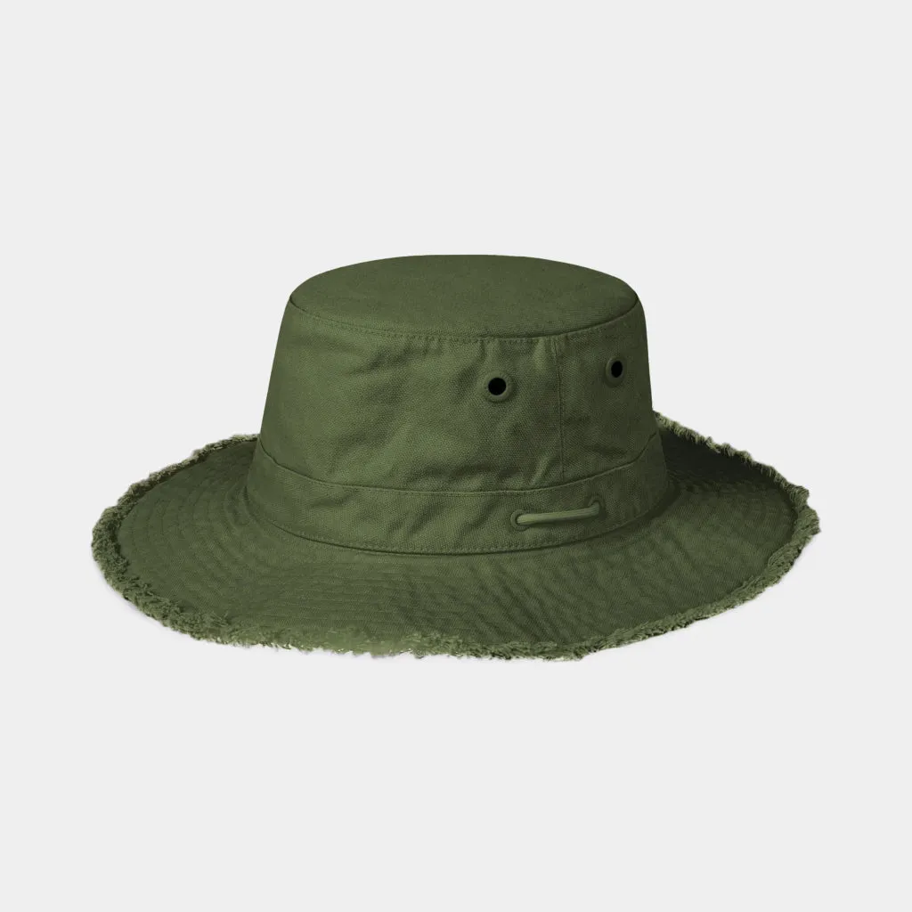Tilley Fringe T3 Wanderer Hat - Dark Pine